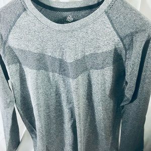 Strong Lift wear Men’s Ultra Seamless (L) Long Sleeve Tee
